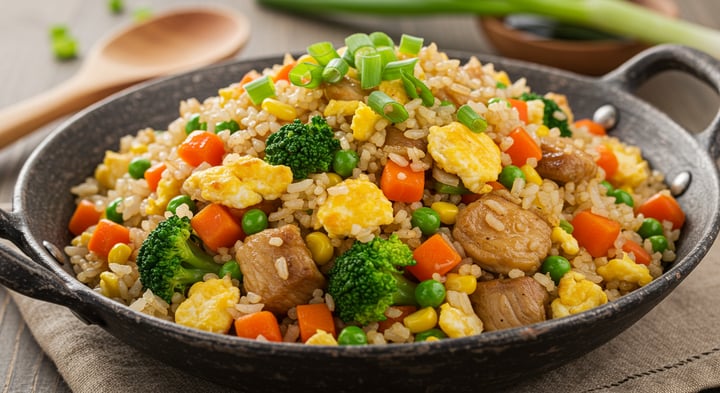 Arroz Frito Todo Uso (Receta de Aprovechamiento)