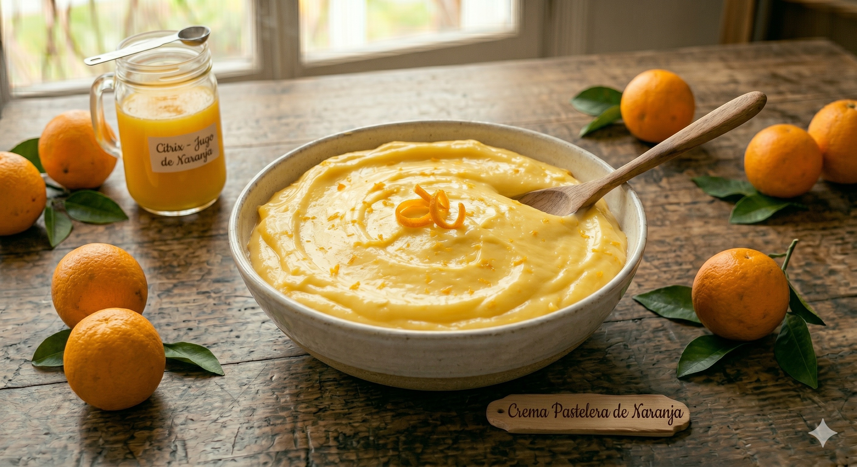 Crema Pastelera de Naranja (Citrix)