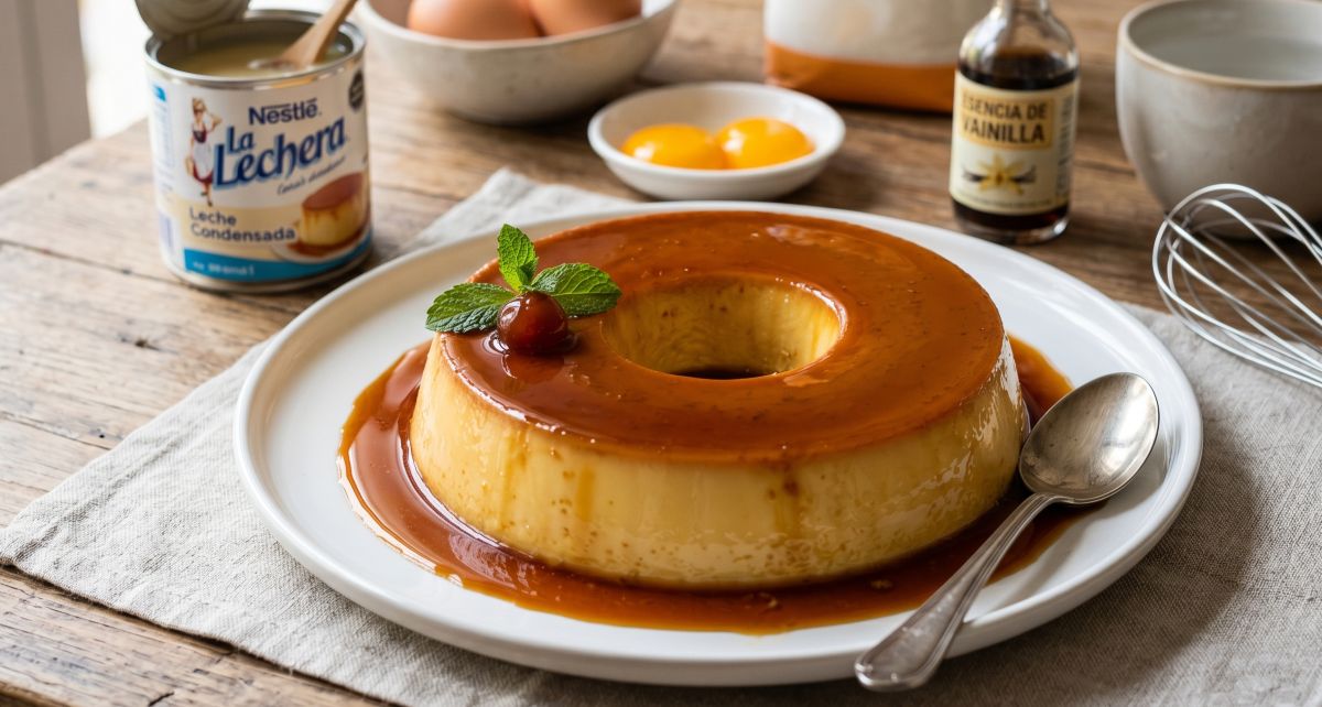 Flan de leite condensado